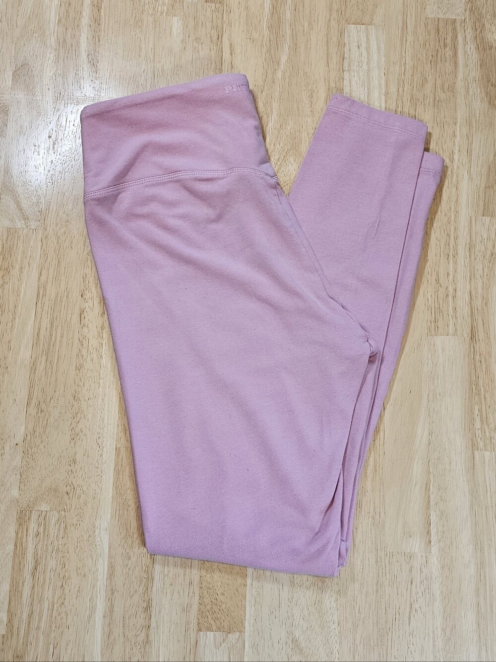 PINK Victoria's Secret Light Pink High-Waist Leggings